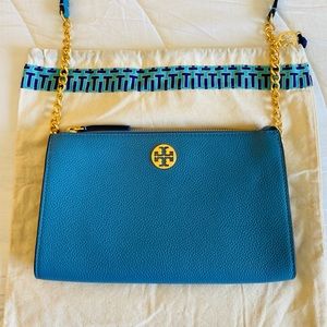 Tory Burch Blue Kira Crossbody